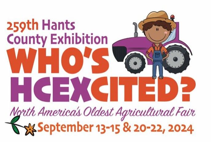 259th Hants County Exhibition from September 13 - 15 & 20 - 22, 2024 